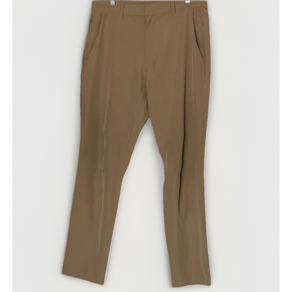Fabletics‎ Mens The Only Pant Khaki Performance Stretch Golf Athleisure 31x30